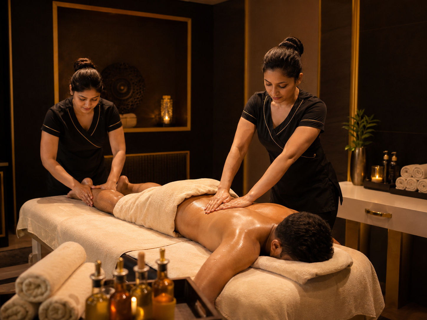 4 Hands Massage in LB Nagar at Anagha Wellness Spa